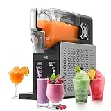 WIE 2.6L Slush Maschine mit 6 Presets, Slushie Maschine Selbstreinigung, Slush...