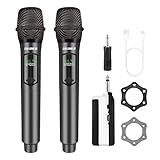 talomen Mikrofon kabellos,Drahtloses Funkmikrofon Wireless Microphone,Dual...