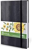 Ohuhu A4 Alkoholmarker Skizzenbuch - 200 g/m² säurefreies Papier, 156 Seiten...