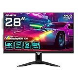 GIGABYTE M28U 28' 4K UHD Gaming Monitor - 3840 x 2160, 144Hz, 1ms, 300 cd/m²,...