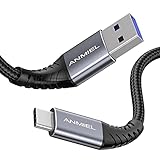 USB-C Kabel,1M 3.1A Schnellladung und 5Gbps Datensynchronisation,geflochtenes...