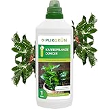 Purgrün® Kaffeepflanze-Dünger 1 Liter – Schnelles Wachstum & prächtige...