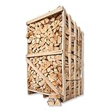 1-3 Boxen Brennholz Buche 25cm 1,8 RM Box Luftgetrocknet ofenfertig Kaminholz...