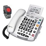 ELDAT Fon Alarm APF: Notruftelefon für Senioren mit Notruf Sender(n);...