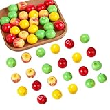 Calkkrer 50 Stück Künstliche Äpfel, Obst Deko, Simulation Für Weihnachten...