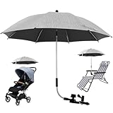 Universal Sonnenschirm für Kinderwagen & Buggy, Kinderwagen Sonnenschirm...
