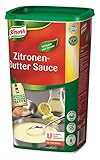 Knorr Zitrone Butter Sauce (frischer Zitronengeschmack, feine Butternote) 1er...