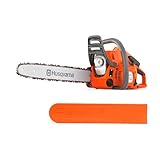 Husqvarna 120 Mark II Benzin-Kettensäge - 38,2 cc X-Torq® Motor, 14″ Schiene...