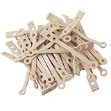 UEAVOID 50 Stück Dauerwellen Wickler Gummi Dauerwelle Stangen Set...