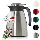 Blumtal Thermoskanne 1l - BPA-freie Teekanne mit Quick Tip Verschluss -...