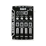 Maker Hart Just Mixer M - Mini Mischpult für Mikrofon mit Vorverstärker für...