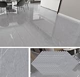 GBACHOOSE 40 Stück PVC Bodenbelag 30 x 30cm Klebefliesen, 3,6m² Vinylboden...
