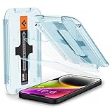 Spigen Glas.tR EZ Fit Schutzfolie kompatibel mit iPhone 14, iPhone 13, iPhone 13...