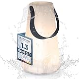 LED Outdoor Tisch-Lampe kabellos mit 1200 mAh Akku Leuchte USB aufladbar;...