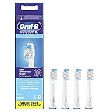 Oral-B Pulsonic Clean Aufsteckbürsten für Schallzahnbürsten, 4 Stück,...