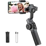 ZHIYUN Smooth 5 [Official] Stabilisator Smartphone 3-Achsen mit Stativ, Gimbal...