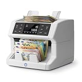 Safescan 2865-S Geldzählmaschine, Wertzählung für gemischte Banknoten -...