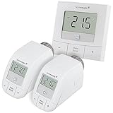 Homematic IP Smart Home Set Heizen Basic XS mit 2X Heizkörperthermostat und 1x...