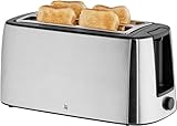 WMF Bueno Pro Toaster Langschlitz 4 Scheiben mit Brötchenaufsatz, XXL Toast,...