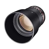 Samyang MF 85mm F1,4 AS IF UMC für Sony E – Vollformat Portrait Objektiv ,...