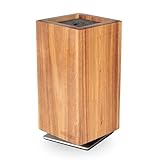 Moritz & Moritz Messerblock Akazie drehbar 360° - Messerhalter Magnetisch mit...