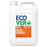 Ecover Bodenseife Orange & Zitrone (5 L), nachhaltiger Bodenreiniger für...