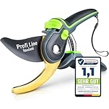 halmland® Premium Gartenschere mit scharfer SK5 Stahlklinge | Astschere,...