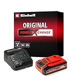 Original Einhell 4 Ah PLUS Power X-Change Starter Kit (1x 18 V 4 Ah PLUS Akku,...