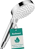 hansgrohe Crometta - wassersparender Duschkopf 9 l/min (EcoSmart), Handbrause...