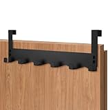 Sandiyago Türgarderobe zum Einhängen, Stabile Türhaken zum Einhängen, Metall...