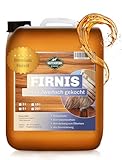 Martenbrown® Leinöl Firnis im 5l Kanister | Premium Holzöl 2-fach gekocht |...