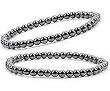 Magnetarmband für Damen, Hämatit-Armbänder, 2 Stück, antistatisches Armband,...