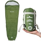 Trinordic 780g Ultraleicht Sommerschlafsack – mit Anti-Klemm-Reißverschluss -...