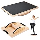 PLLYPE Balance Board Holz, Rocker Board, balance board erwachsene,...