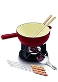 Beka Belledone Käsefondue, Gusseisen, Rot, 20 cm
