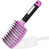 Haarbürste Haarstyling Bürste für Lange Feine Dicke Lockige Haare ohne...