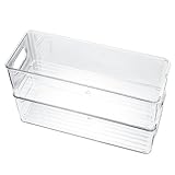 YiPHomn Kühlschrank Organizer 2er Set, Kühlschrank Aufbewahrungsboxen...