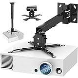 Dohiis Universal Beamerhalterung Deckenhalterung, -15° Neigbar Hohe Mechanische...