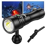 Wurkkos DL08 Unterwasser-Tauchlampe – 3600 Lumen, 274 Meter Reichweite,...