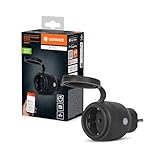 LEDVANCE SMART+ MATTER Outdoor Plug, kompakte Außensteckdose mit...