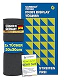 Carbigo® 210 GSM Profi Mikrofasertuch – Streifenfreie Reinigung, Brillen,...