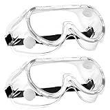 ZJRung 2 Stück Schutzbrille Arbeitsschutzbrille Vollsichtbrille Antibeschlag...