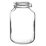 Bormioli Rocco Fido Einmachglas mit Drahtbügelverschluss & Dichtring,...