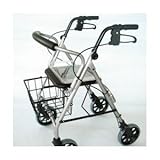 ROLLATOR Aluminium silber 1 Stück