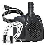 Knifel Springbrunnenpumpe 10W 600L/H Schutz vor überhitzung Funktion Ultra...