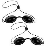 LOPHE UV Solarium Schutzbrille, 2 Pcs Solarium Brille mit Gummizug, Tanning...
