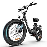 URLIFE E-Bike für Erwachsene, 20 * 3.0' Fetter Reifen Elektrofahrrad Für...