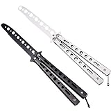 Ideal Swan 2 Pack Butterfly Messer Butterfly Knife Trainer Balisong...