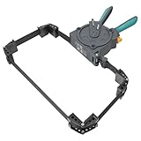 wolfcraft Einhand-Rahmenspanner 3681000 – Bandspanner zur schnellen Fixierung...