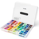 ARTFLY HIMI Gouache Farben Set, 112 Farben x 12 ml, Einzigartiges...